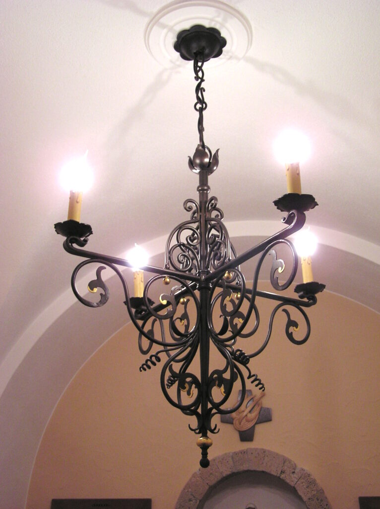 Deckenleuchte Schmiedeeisen