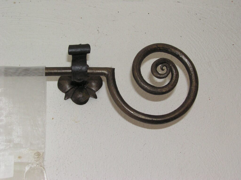 Vorhangstange Schmiedeeisen