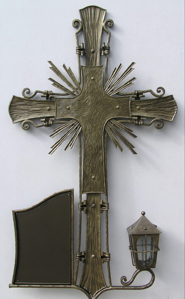 Grabkreuz Messin Bronze