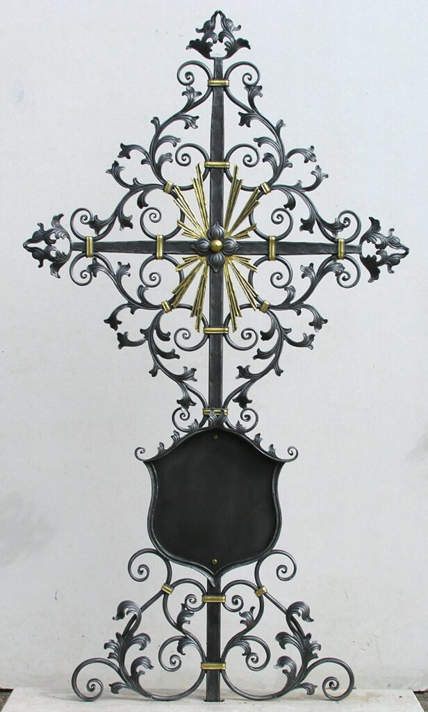 Grabkreuz Kunstschmied
