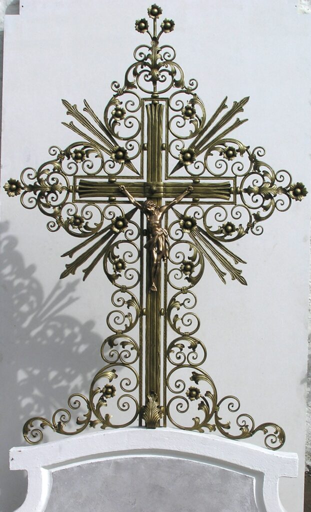 Grabkreuz Handgemacht