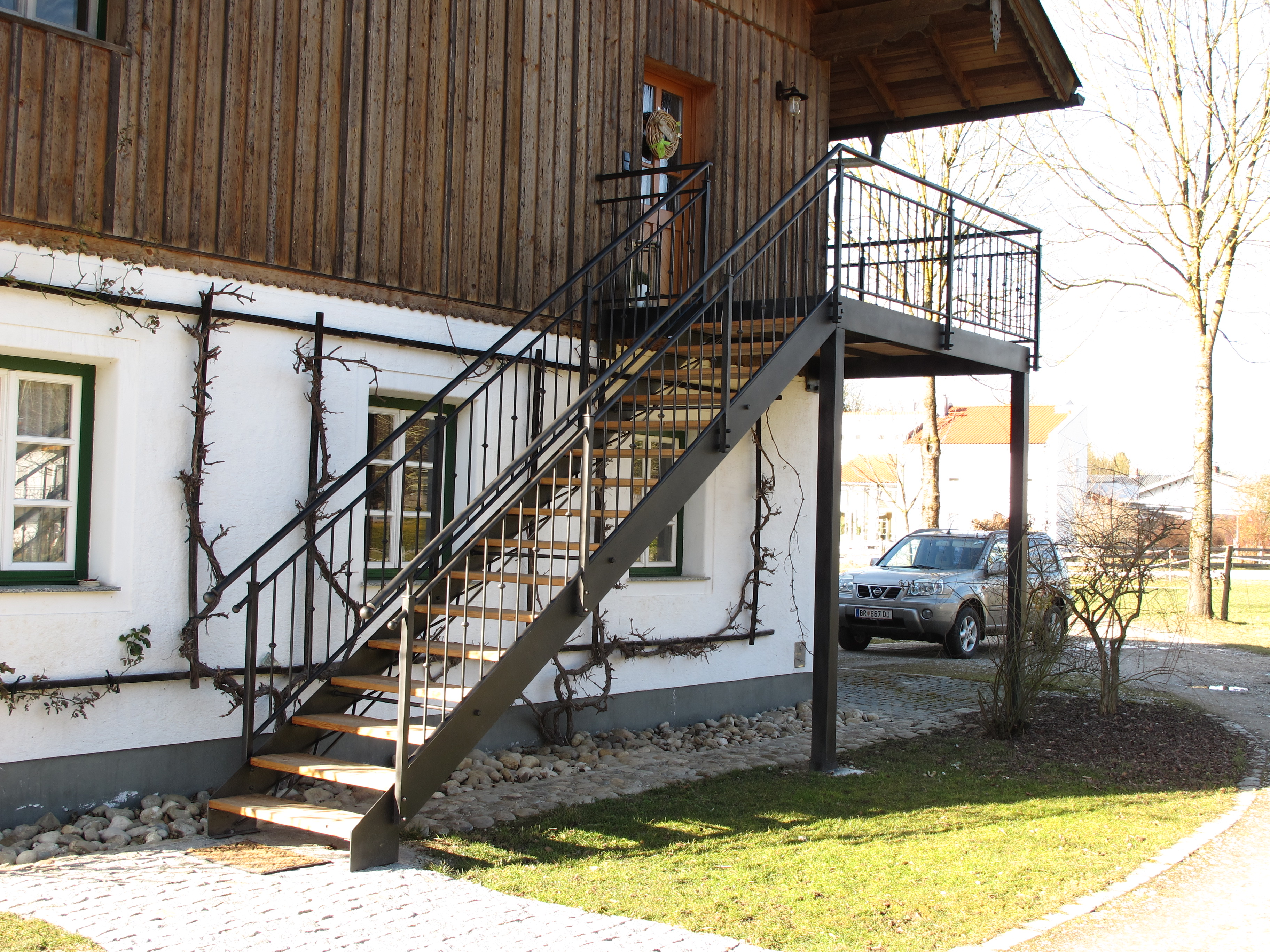 Stiegenaufgang Kunstschmied